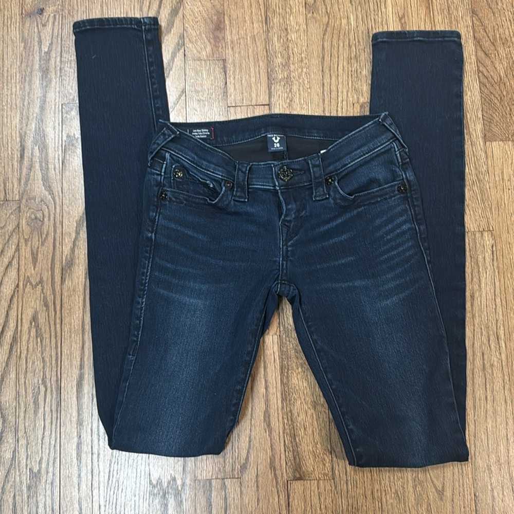 True Religion Stella Low Rise Skinny